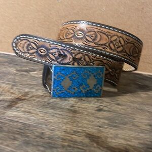HAND MADE IN MEXICO GENUINE LEATHER BELT